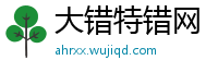 大错特错网